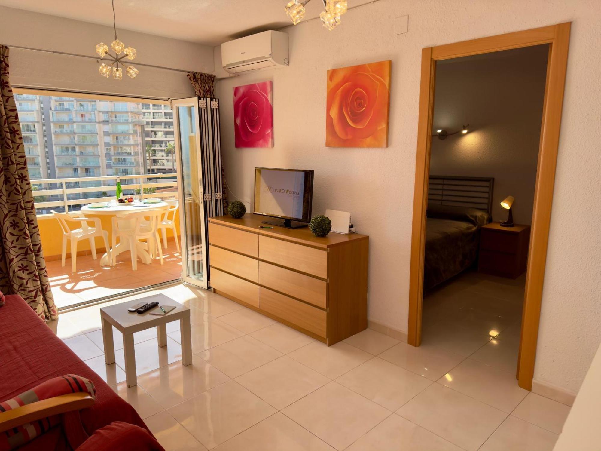27C Vora 1 Dormitorio Con Vistas Al Mar Y Wifi Calpe Buitenkant foto