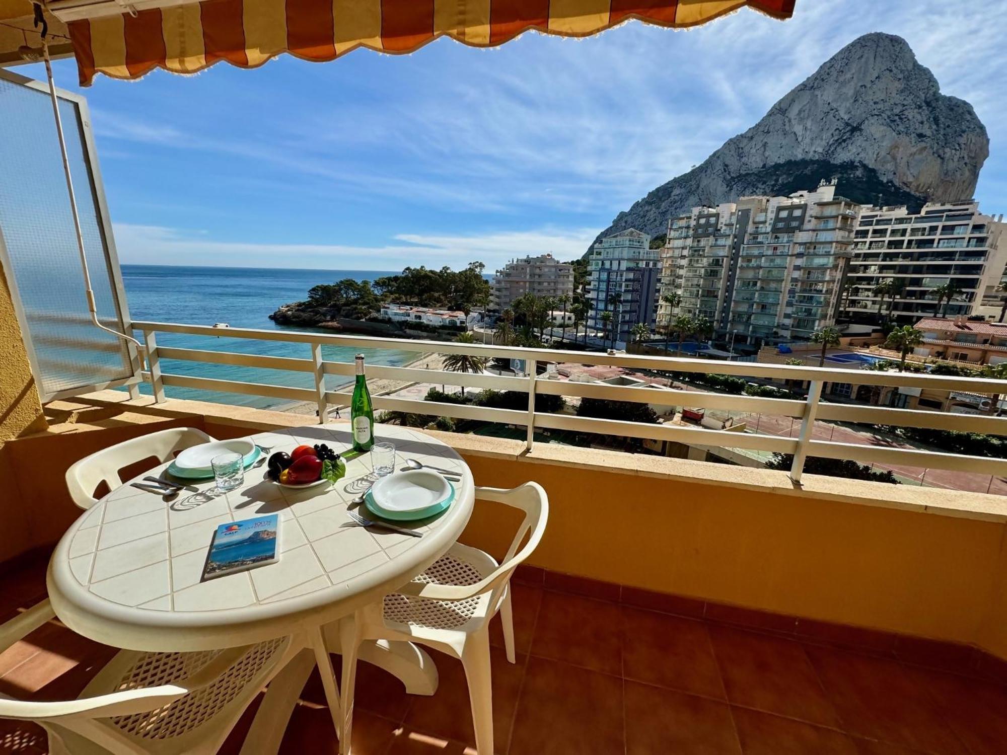 27C Vora 1 Dormitorio Con Vistas Al Mar Y Wifi Calpe Buitenkant foto